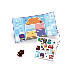 Stickers repositionnables : La maison - Djeco