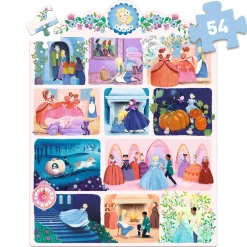 Story Puzzle 54 pièces : Cendrillon - Djeco