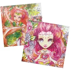 Strass par numéro : Forêt - Nebulous Stars