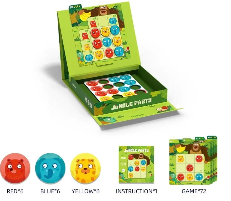 Sudoku : Animaux - Mideer