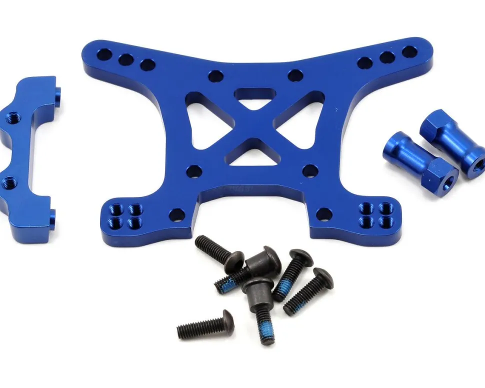 Support D'Amortisseurs Avant 7075-T6 Alu Anodise Bleu - Traxxas