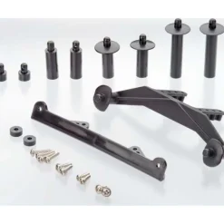 Support De Carrosserie Avant Et Arriere Noir - Traxxas