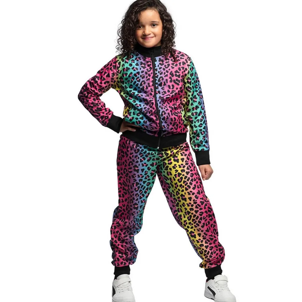Survêtement Léopard arc-en-ciel - Enfant - RueDeLaFete