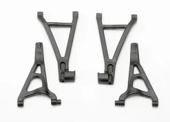 Suspension arm set, front (includes upper right & left and lower right & left arms) (1/16 E-Revo) - Traxxas