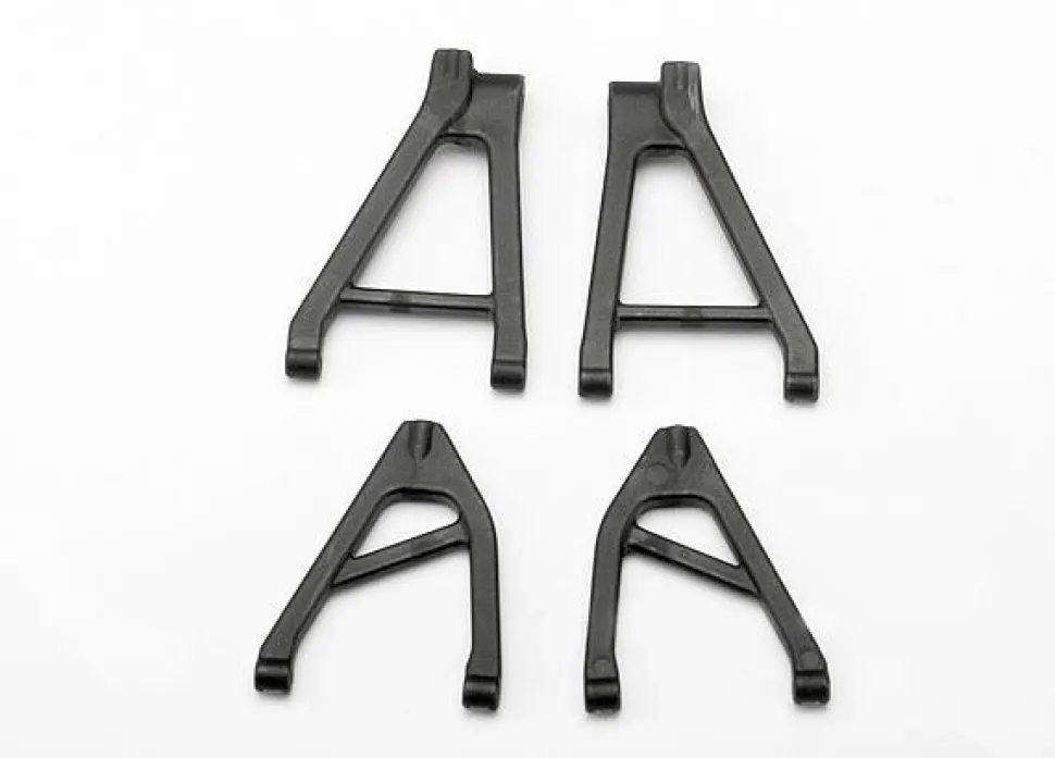 Suspension arm set, rear (includes upper right & left and lower right & left arms) (1/16 Slash) - Traxxas