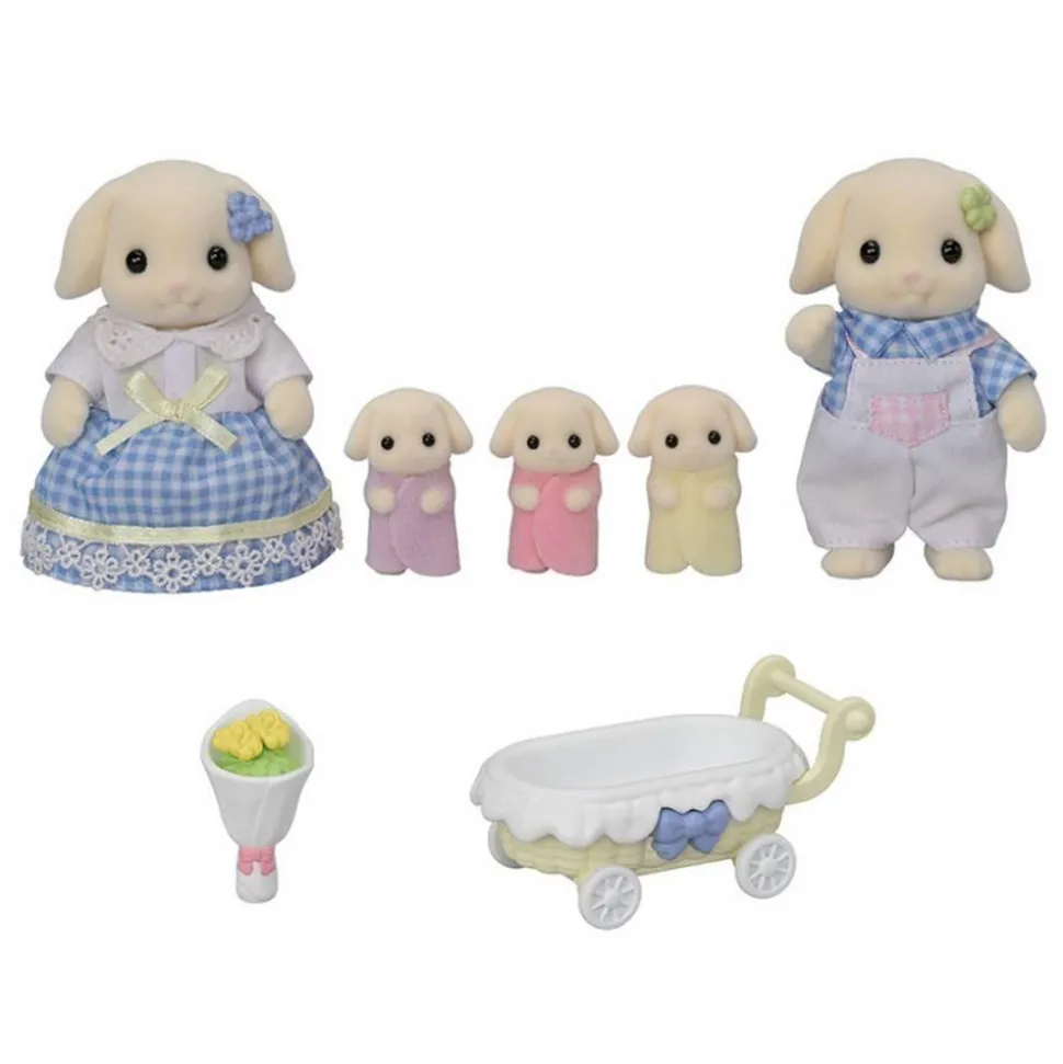 Sylavnian Family : La famille Lapin Bélier - Sylvanian Families