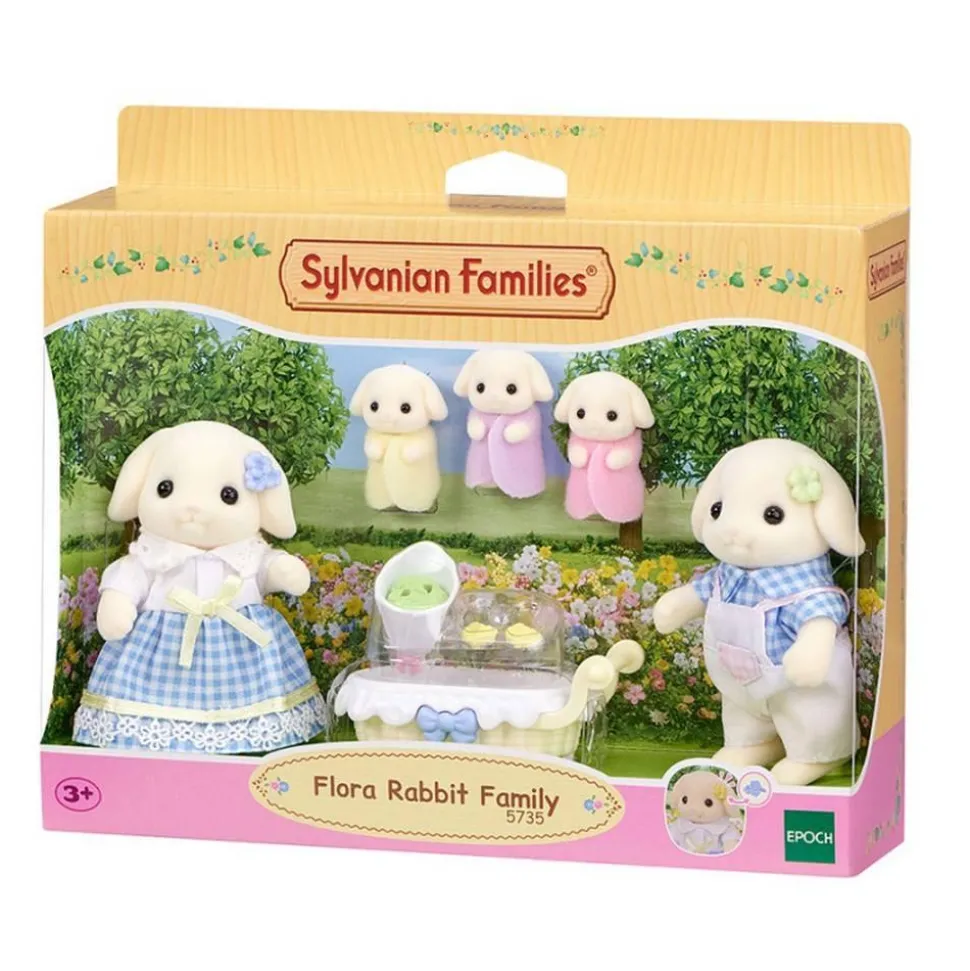 Sylavnian Family : La famille Lapin Bélier - Sylvanian Families