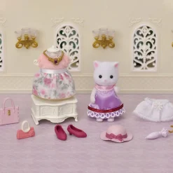 Sylvanian Families 5461 : La valisette de mode et grande soeur chat persan - Sylvanian Families