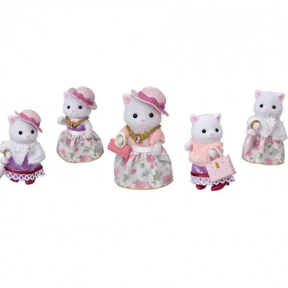 Sylvanian Families 5461 : La valisette de mode et grande soeur chat persan - Sylvanian Families