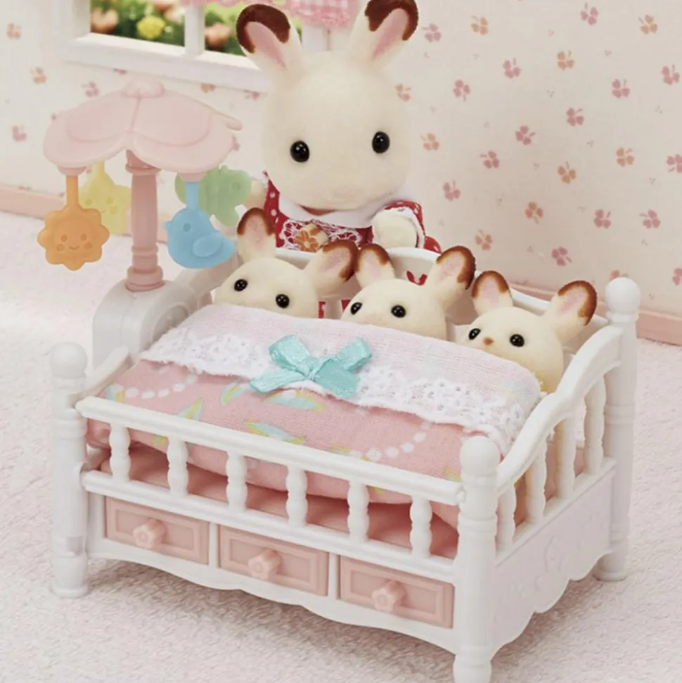 Sylvanian Families 5534 : Le lit de bébé et mobile - Sylvanian Families