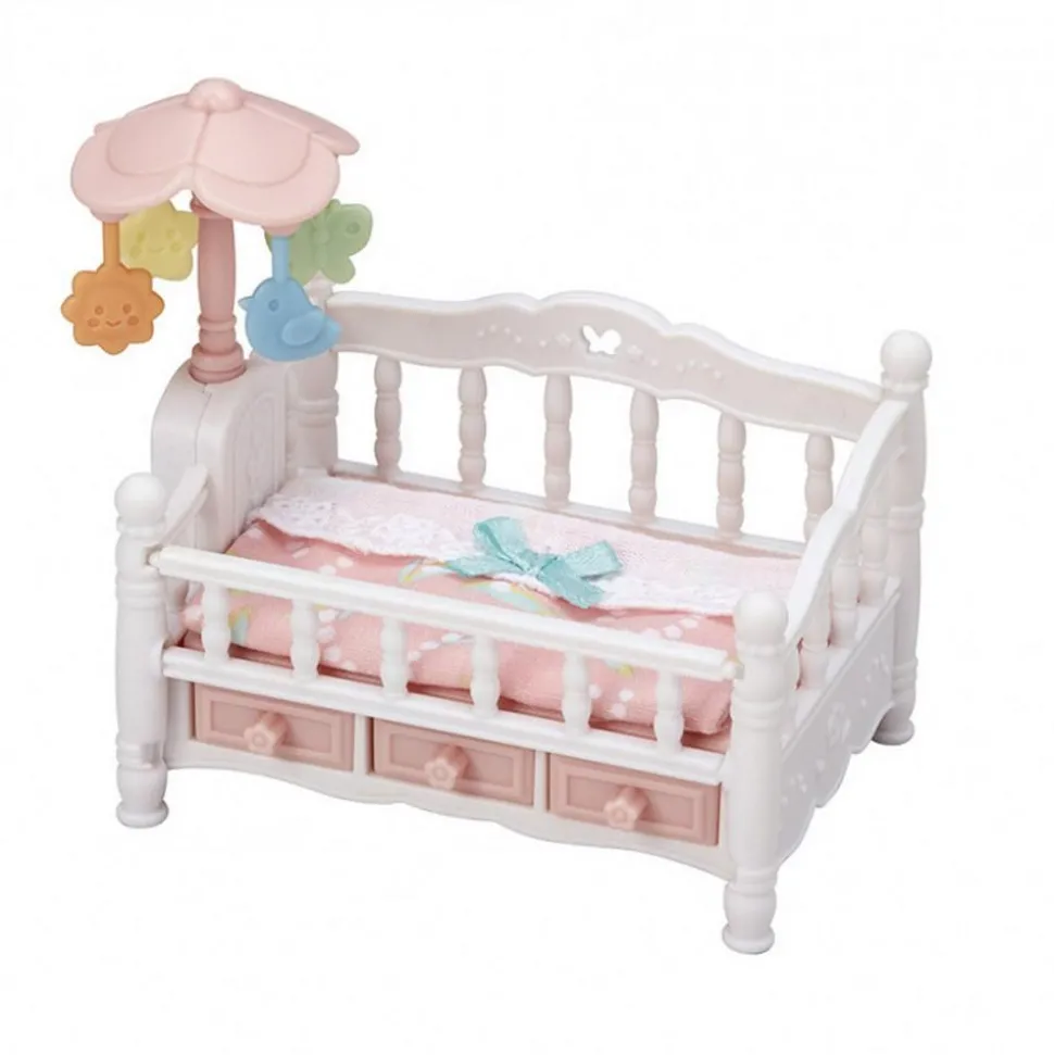 Sylvanian Families 5534 : Le lit de bébé et mobile - Sylvanian Families