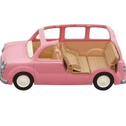 Sylvanian Families 5535 : Le monospace rose et set de pique-nique - Sylvanian Families