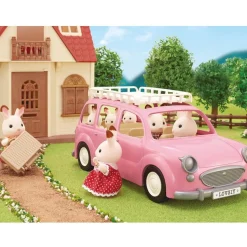 Sylvanian Families 5535 : Le monospace rose et set de pique-nique - Sylvanian Families