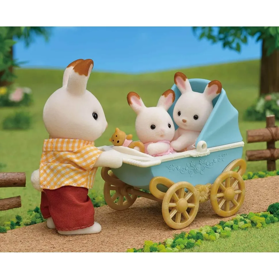 Sylvanian Families 5432 : Les jumeaux lapin chocolat - Sylvanian Families