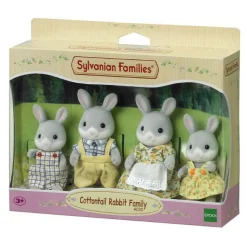 Sylvanian Family 4030 : Famille lapin gris - Sylvanian Families