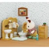 Sylvanian Family 5015 : Frère lapin chocolat aux toilettes - Sylvanian Families