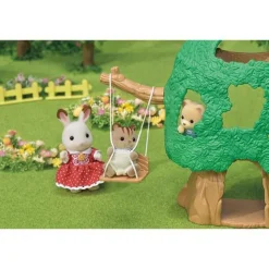 Sylvanian Family 5318 : La cabane des bébés et Ambrose le bébé écureuil roux - Sylvanian Families
