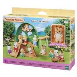 Sylvanian Family 5318 : La cabane des bébés et Ambrose le bébé écureuil roux - Sylvanian Families