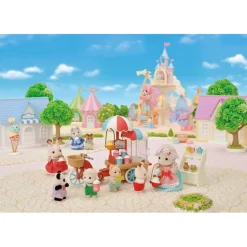 Sylvanian Family 5653 : La maman mouton et son stand de popcorn - Sylvanian Families