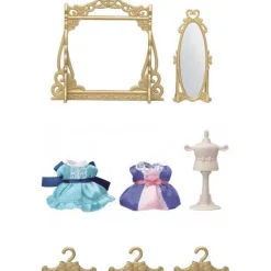 Sylvanian Family 6013 : Le dressing de mode et les tenues de soirée - Sylvanian Families