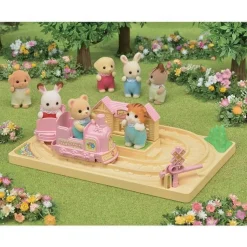 Sylvanian Family 5320 : Le train Tchou Tchou et Jason le bébé ours - Sylvanian Families