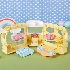 Sylvanian Family : Le bus et sa cour de récréation - Sylvanian Families