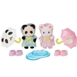 Sylvanian Family : Le duo des bébés en habits de pluie - Sylvanian Families