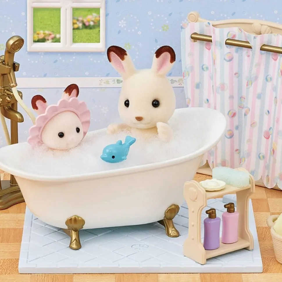 Sylvanian Family : Le set baignoire et douche - Sylvanian Families