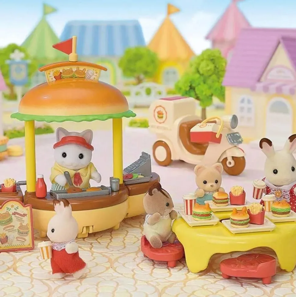 Sylvanian Family : Le stand de hamburgers - Sylvanian Families