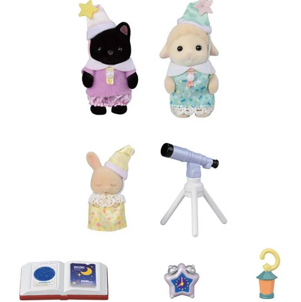 Sylvanian Family : Le trio des bébés pyjama party - Sylvanian Families