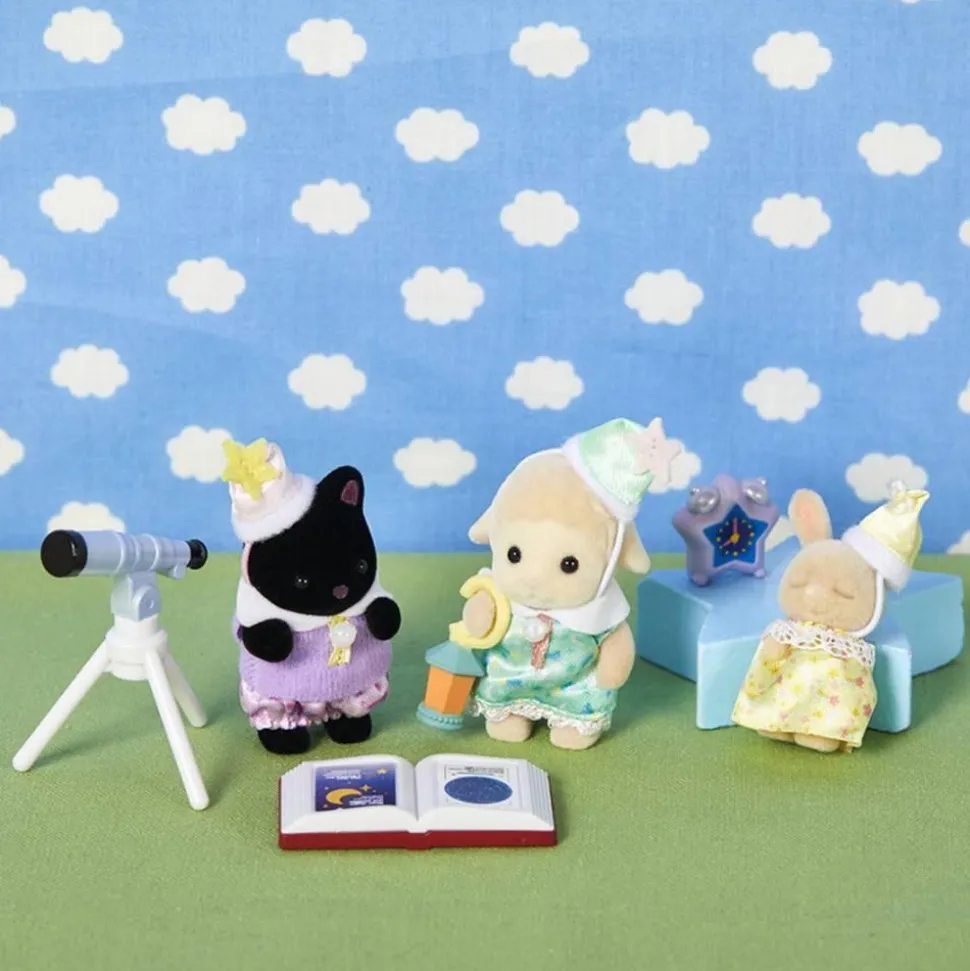 Sylvanian Family : Le trio des bébés pyjama party - Sylvanian Families