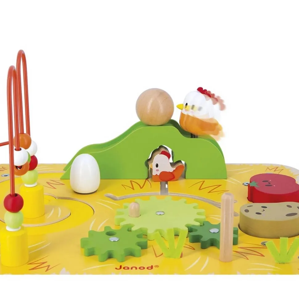 Table d'Activités en bois - Ferme - Janod