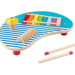 Table Musicale En Bois Avec Instruments De Percussion - Fisher-Price