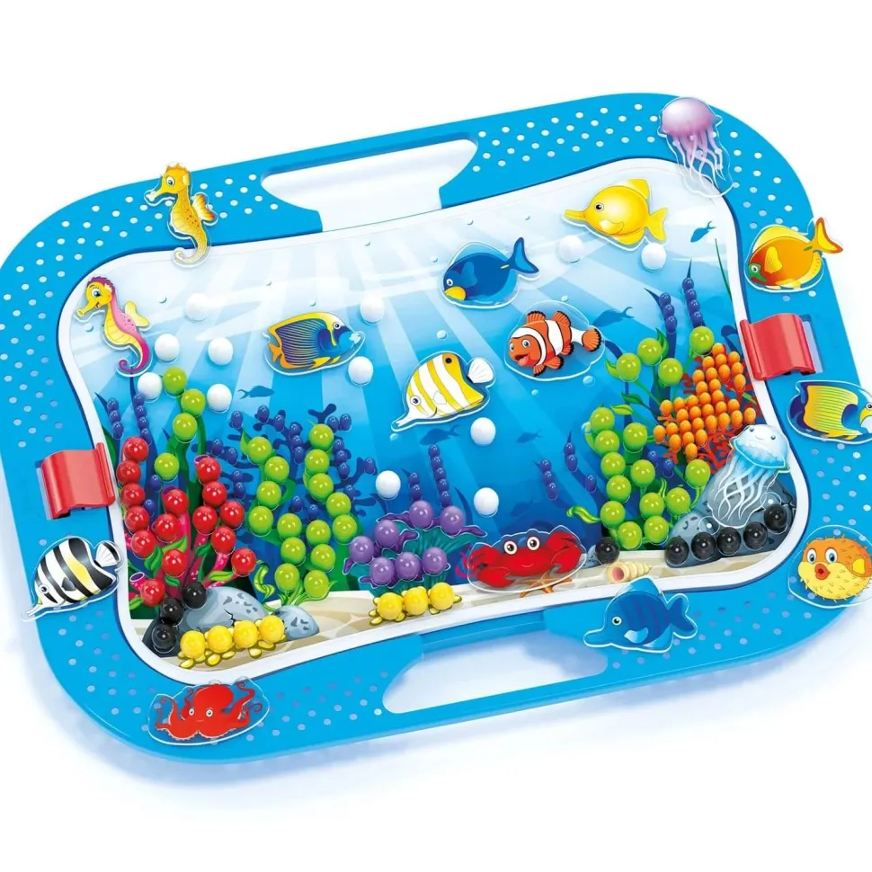 Tableau à clous : Ocean fun Fish & Pegs - Quercetti