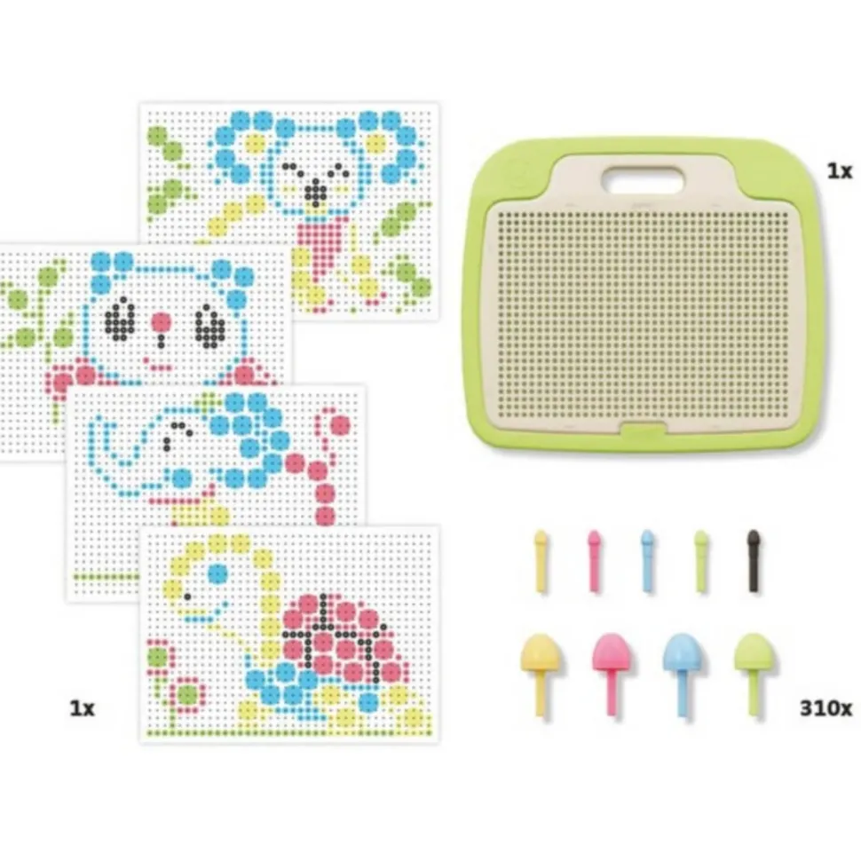 Tableau de construction : Fantacolor bioplatique - Quercetti