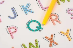 Tableau magnétique lettres majuscules et minuscules - Eduplay