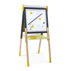 Tableau Reglable en bois Gris et Jaune - Janod