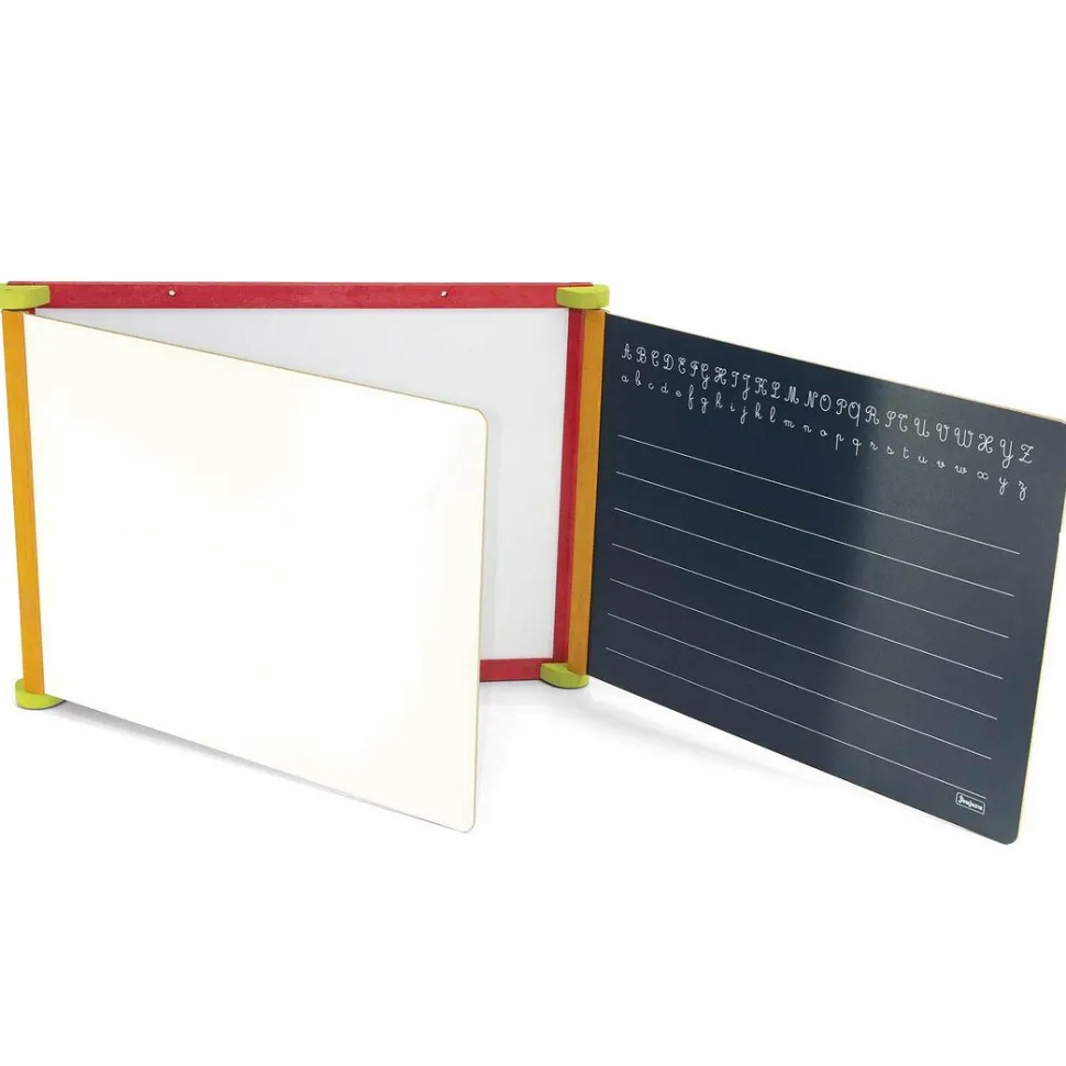 Tableau triptyque en bois teinté magnétique - JeuJura