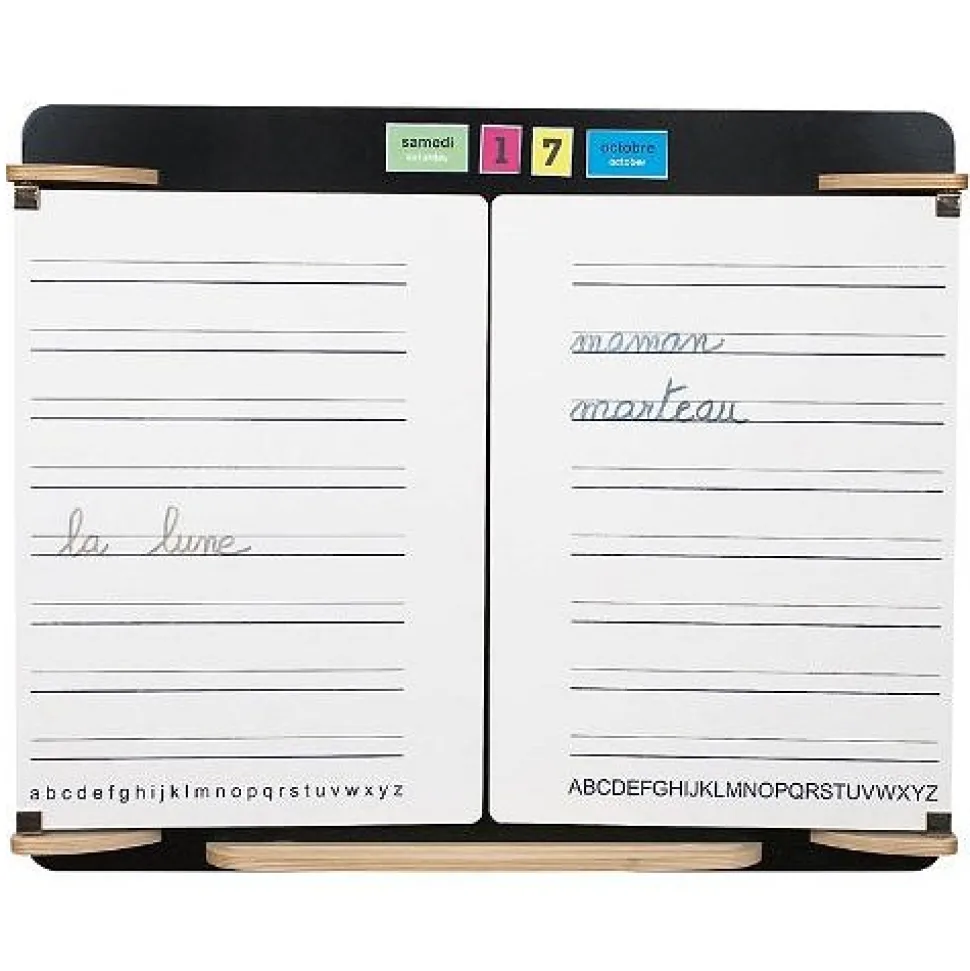 Tableau Triptyque XXL : Comme à l'école - JB-Bois