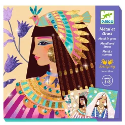 Tableaux à métalliser : Parures précieuses - Les plus grands - Djeco