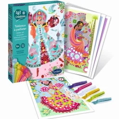 Tableaux à pailleter : Art & Créations - Danseuses du Monde - Sentosphère