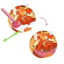 Tableaux à pailleter : Divines - Djeco