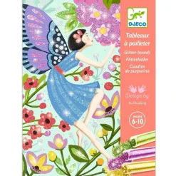Tableaux à pailleter : La douceur des fées - Djeco