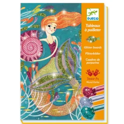 Tableaux à pailleter : La lumière des sirènes - Djeco