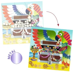 TABLEAUX A METALLISER : A l abordoge ! - Djeco