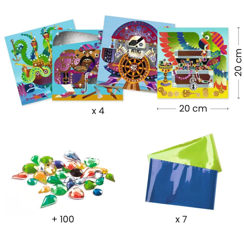 TABLEAUX A METALLISER : A l abordoge ! - Djeco