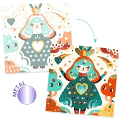 TABLEAUX A METALLISER : Harmonie - Djeco