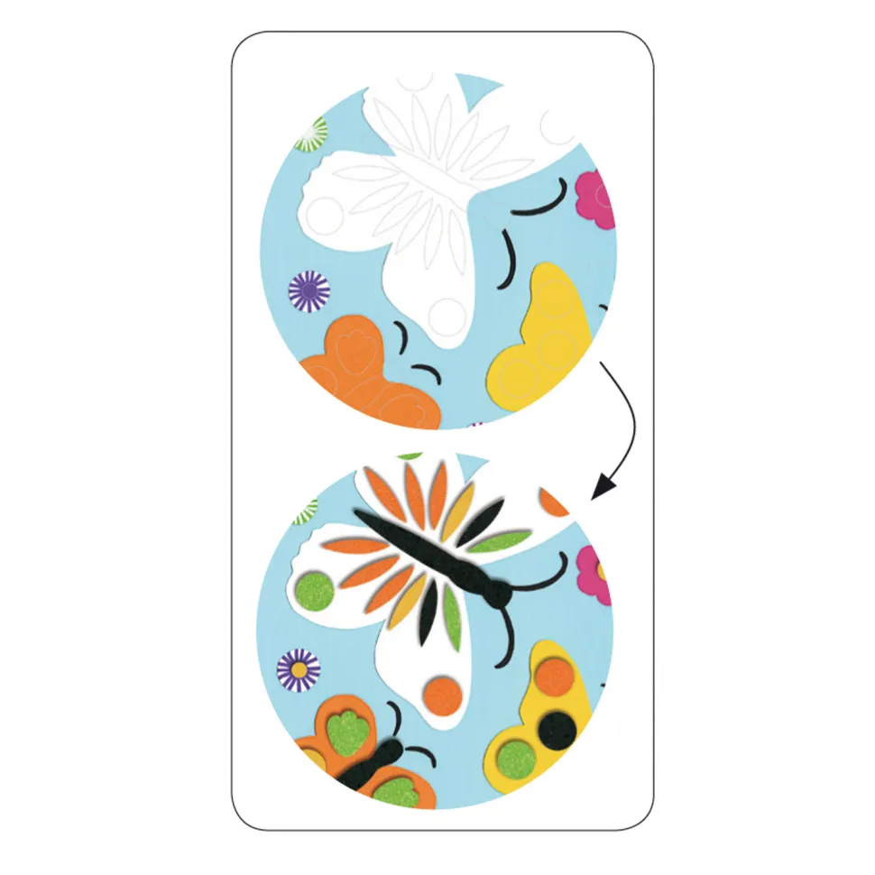 Tableaux de feutrine : Douce nature - Djeco