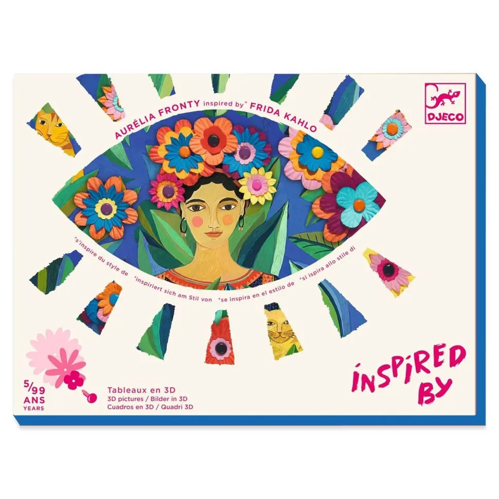 Tableaux en 3D : Coyoacán - Djeco