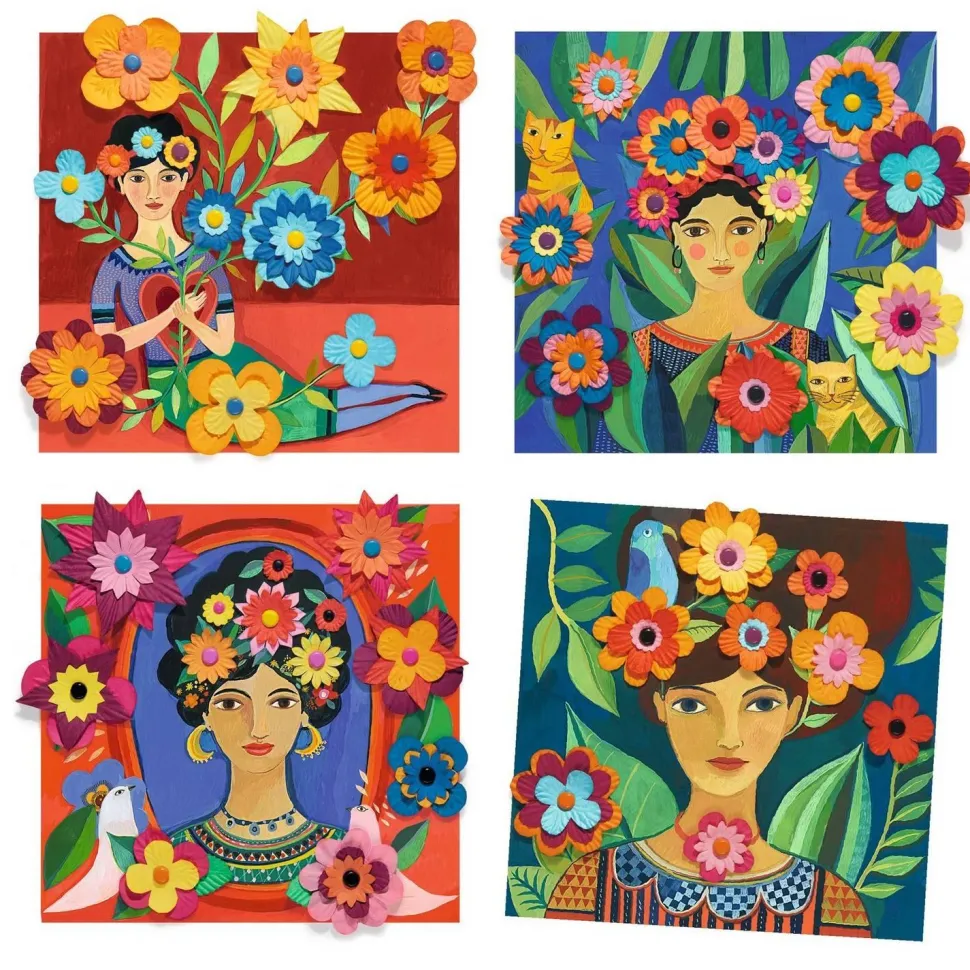 Tableaux en 3D : Coyoacán - Djeco